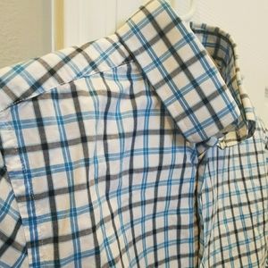 Express Mens Fitted Dress Shirt